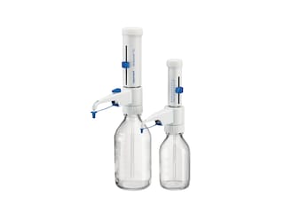 The Varispenser 2(x) from Eppendorf is available in six different volume sizes